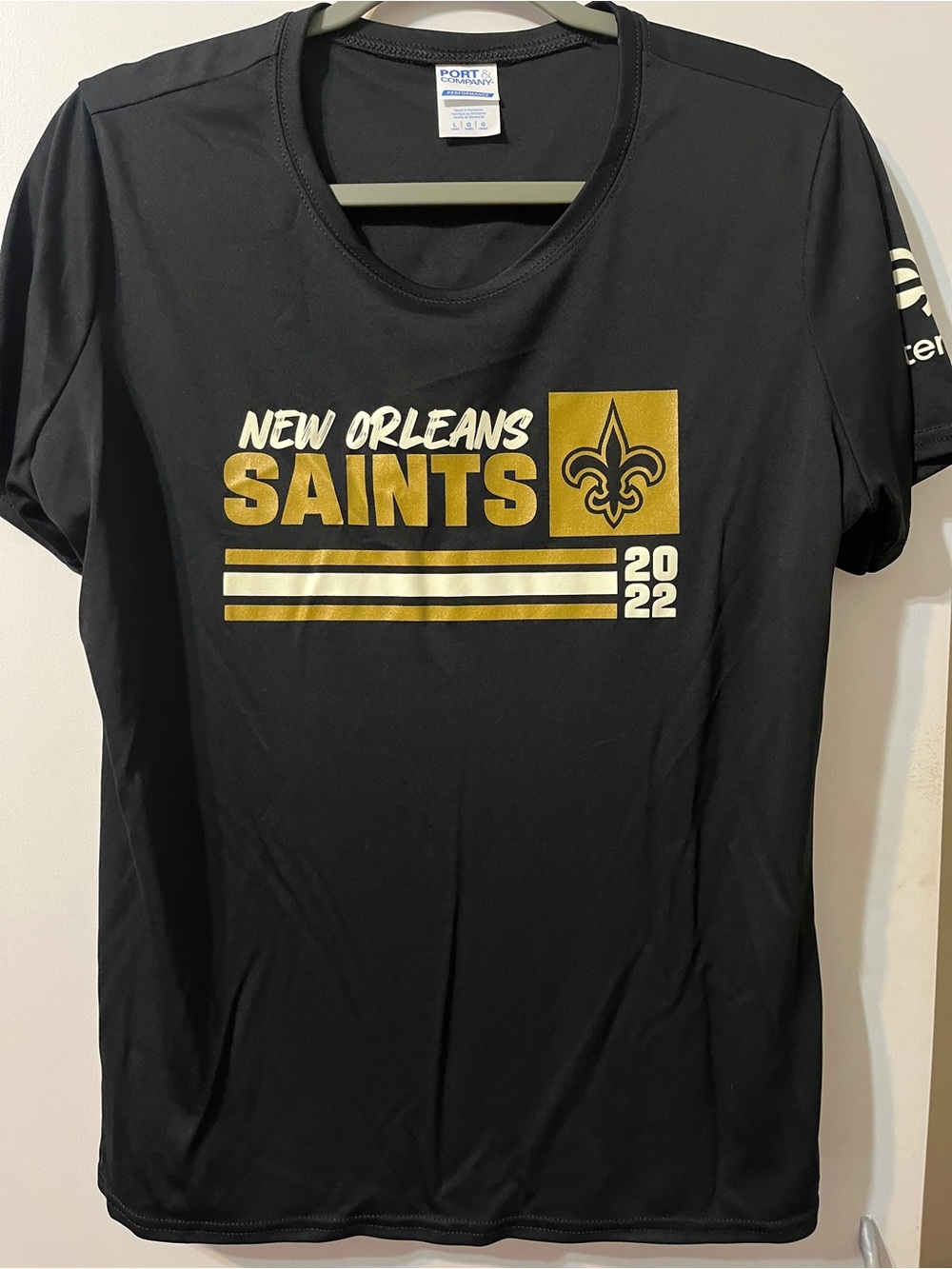 New Orleans Saints Black & Gold Graphic Tee